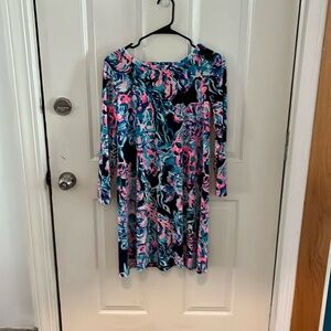 Lily Pulitzer velvet dress